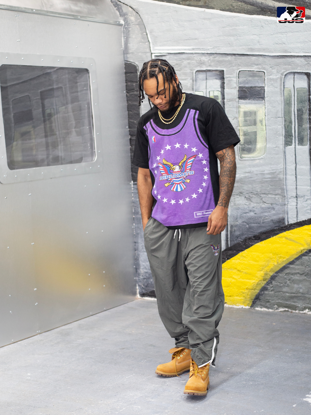 LLC™ | Jersey King Collection – Purple Reign Diplomats Jersey Graphic Tee