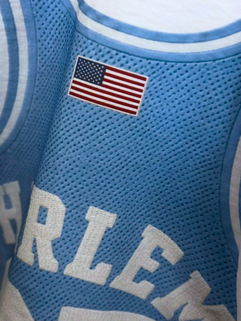 LLC™ | Jersey King Collection – Harlem Sky Blue Diplomats Jersey Graphic Tee