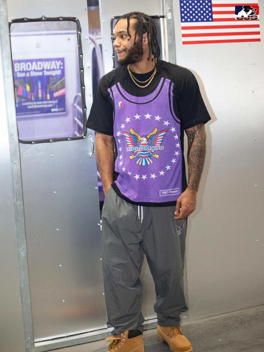 LLC™ | Jersey King Collection – Purple Reign Diplomats Jersey Graphic Tee