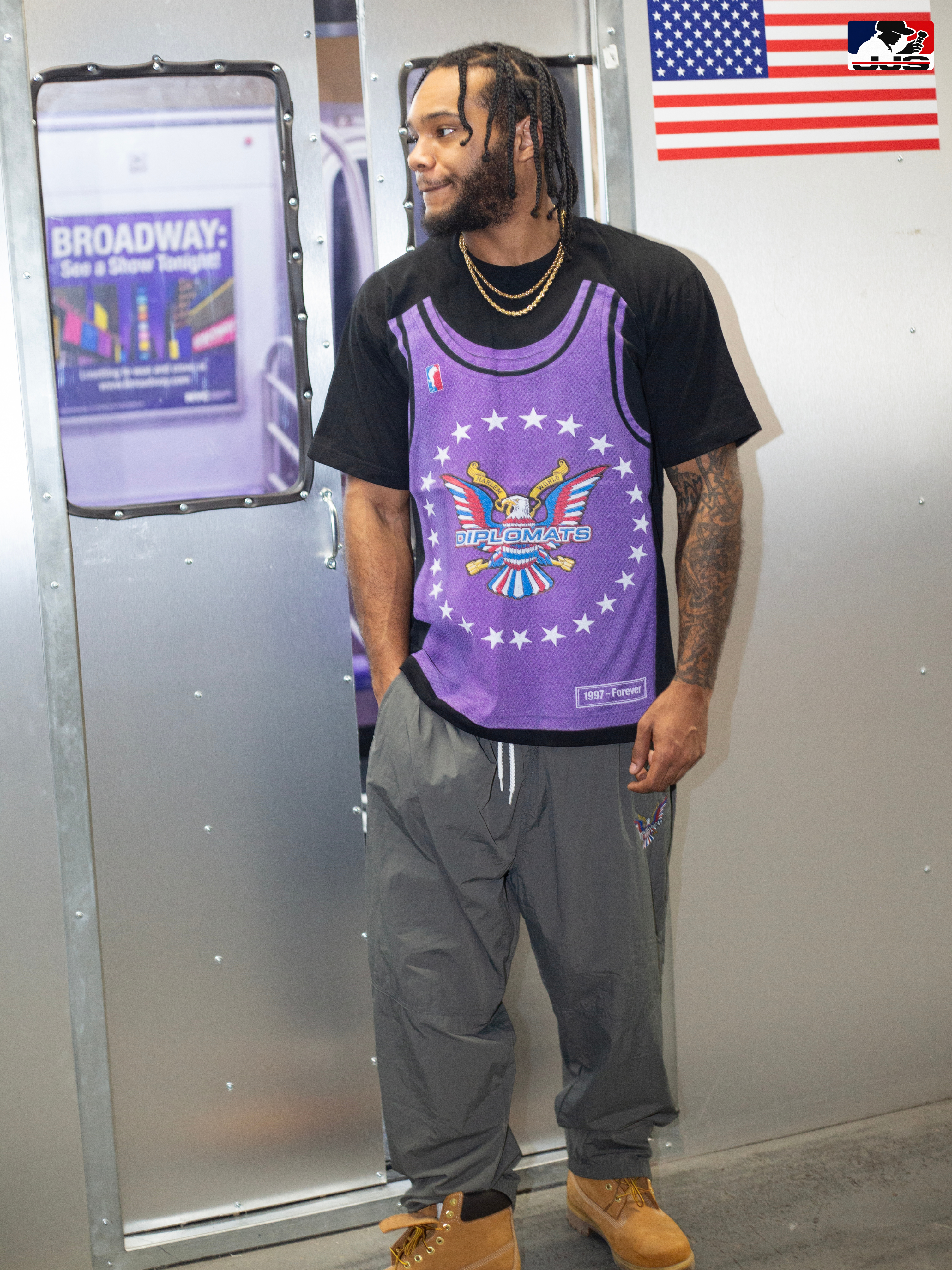 LLC™ | Jersey King Collection – Purple Reign Diplomats Jersey Graphic Tee