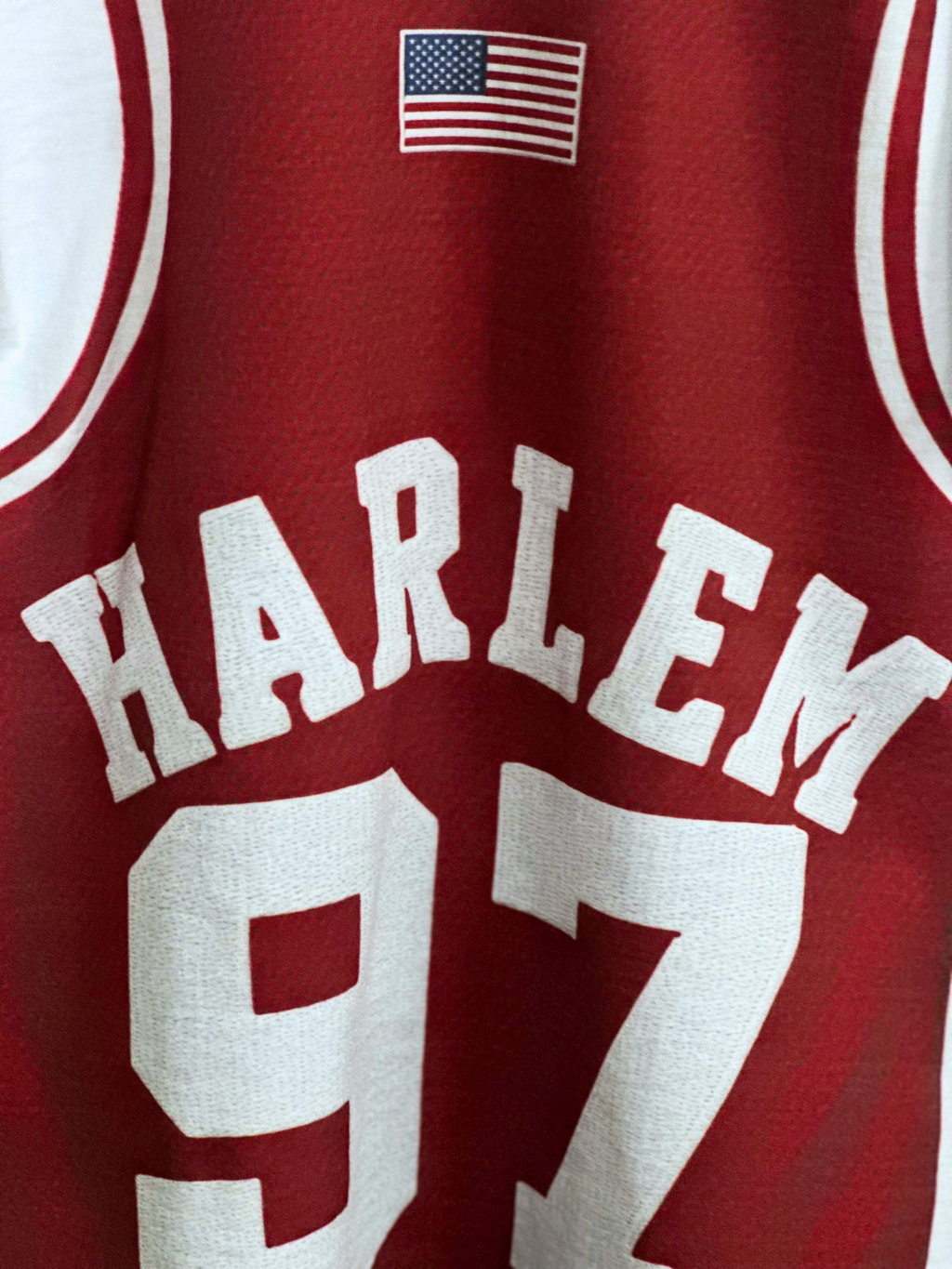 LLC™ | Jersey King Collection – Uptown Red Diplomats Jersey Graphic Tee
