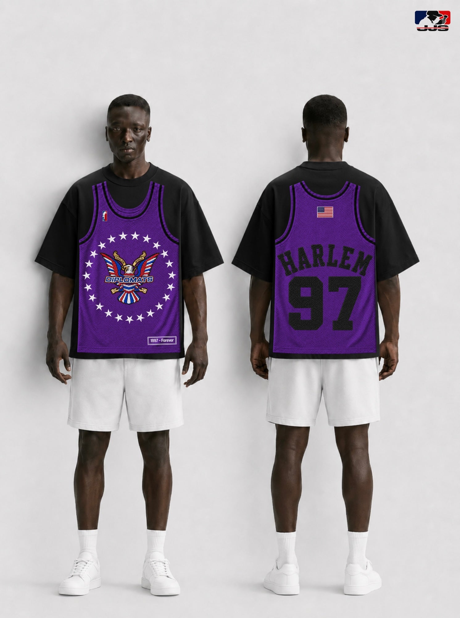 LLC™ | Jersey King Collection – Purple Reign Diplomats Jersey Graphic Tee