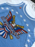 LLC™ | Jersey King Collection – Harlem Sky Blue Diplomats Jersey Graphic Tee